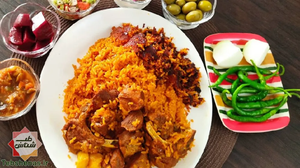 چکدرمه غذای سنتی ترکمنی