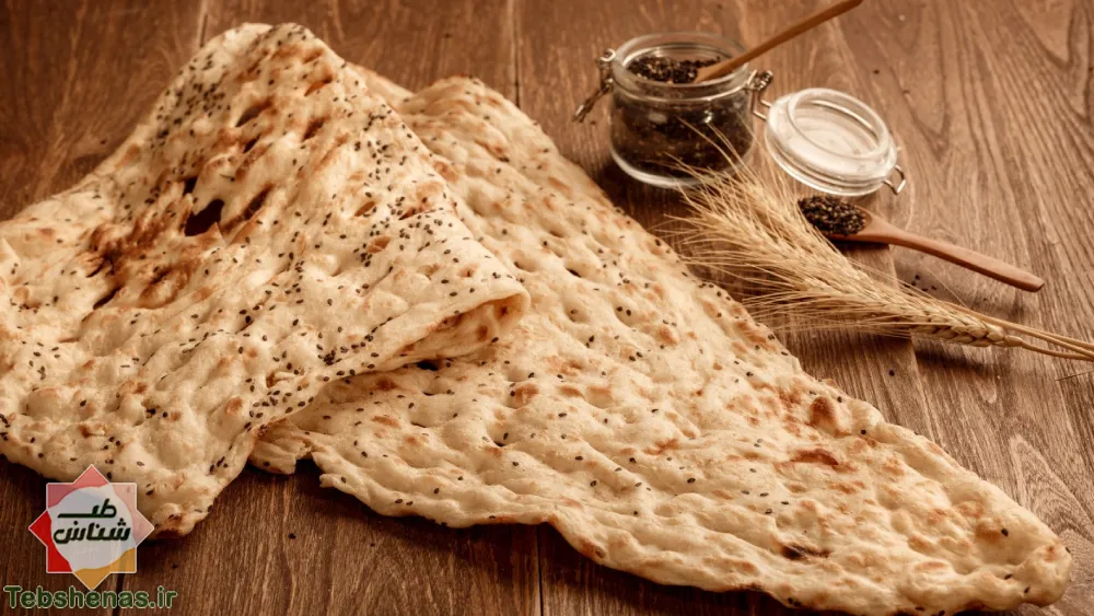 طبع و خواص نان سنگک در طب سنتی ایرانی و اسلامی|طبع نان سنگک