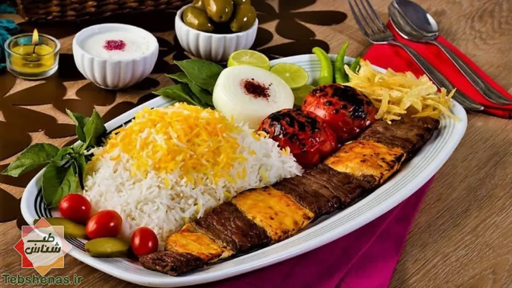 طبع و خواص کباب بختیاری در طب سنتی|خواص کباب بختیاری|کباب بختیاری