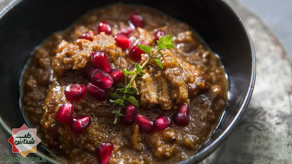 همه چیز در باره خورشت انار بیج در طب سنتی|خواص انار بیج|خورشت انار بیج