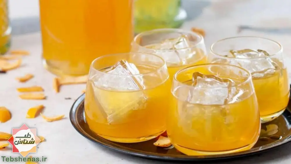 طبع و 7 خاصیت شربت بیدمشک بهارنارنج عسل در طب سنتی+ طرز تهیه|خواص شربت بیدمشک بهارنارنج عسل