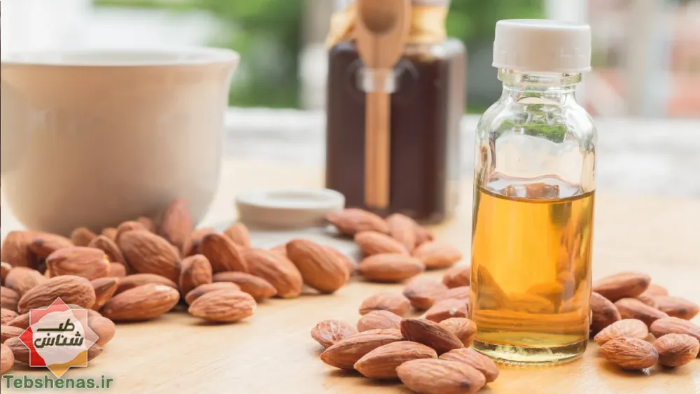 فواید و خواص روغن بادام تلخ در طب سنتی|خواص روغن بادام تلخ|روغن بادام تلخ