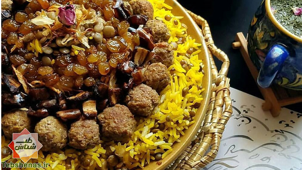 طبع و خواص عدس پلو با کوفته ریزه در طب سنتی+ طرز تهیه عدس پلو با کوفته ریزه